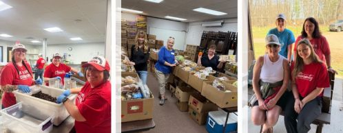 Staff Volunteered at Local Organizations During Power of Community Week